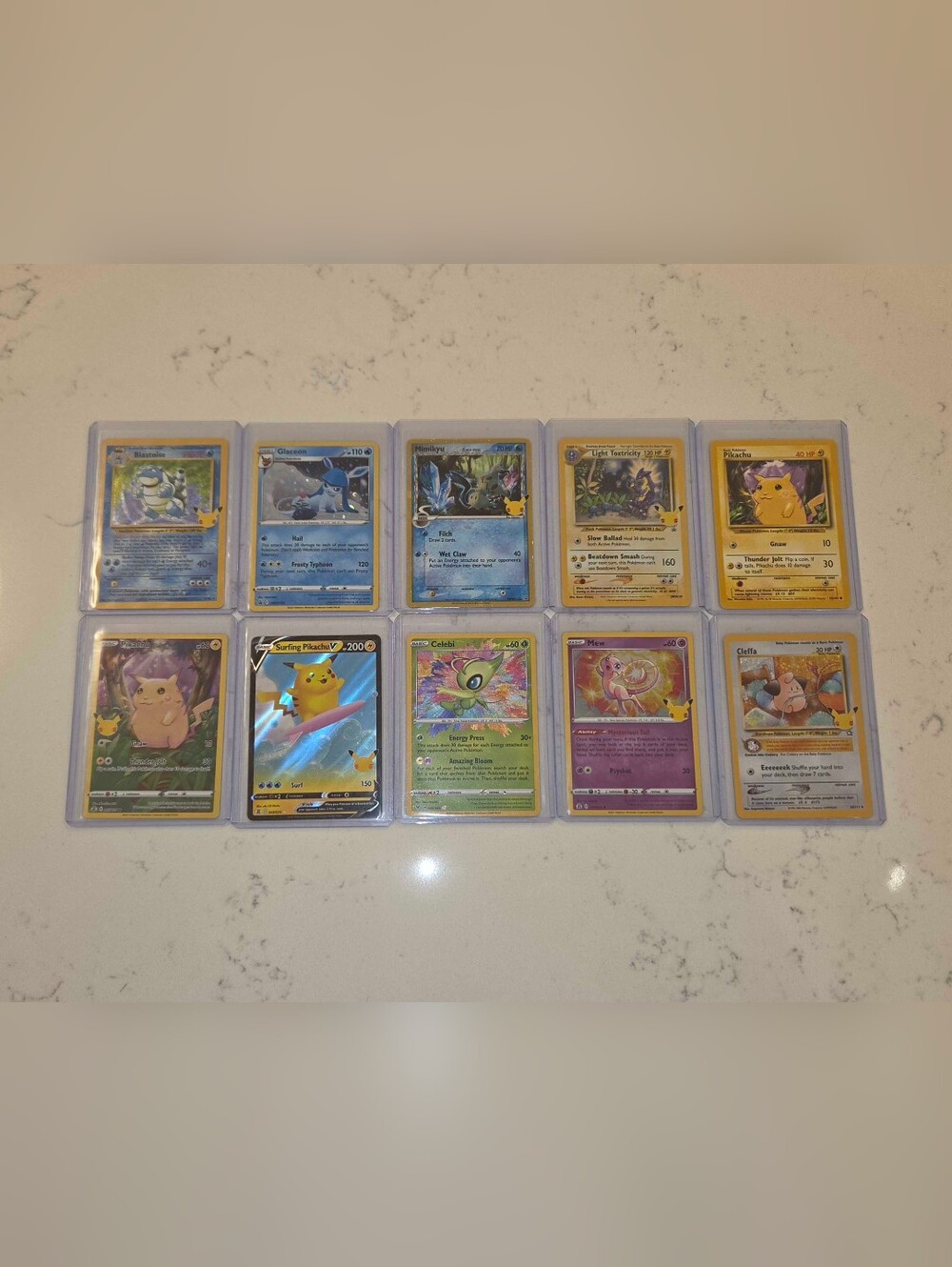 Random Sleeved Pokemon Cards